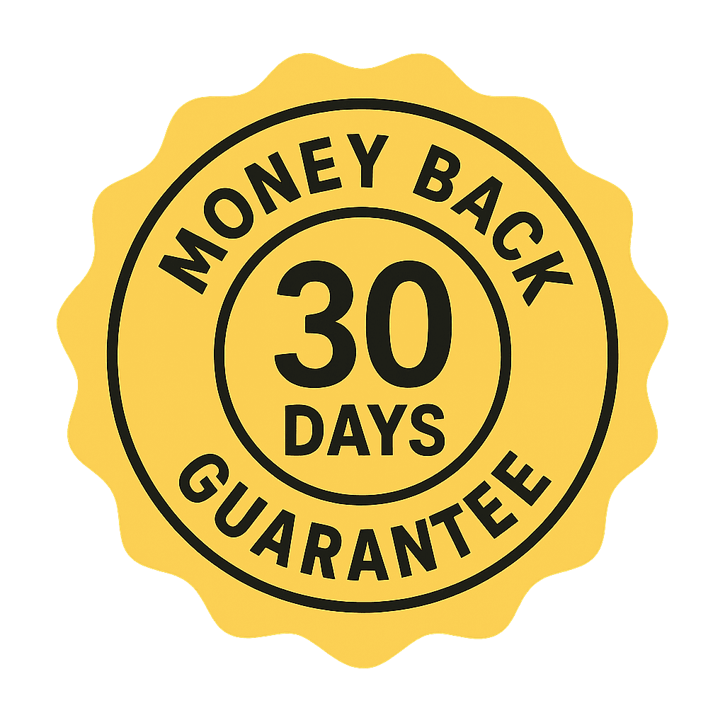 30-day money-back guarantee