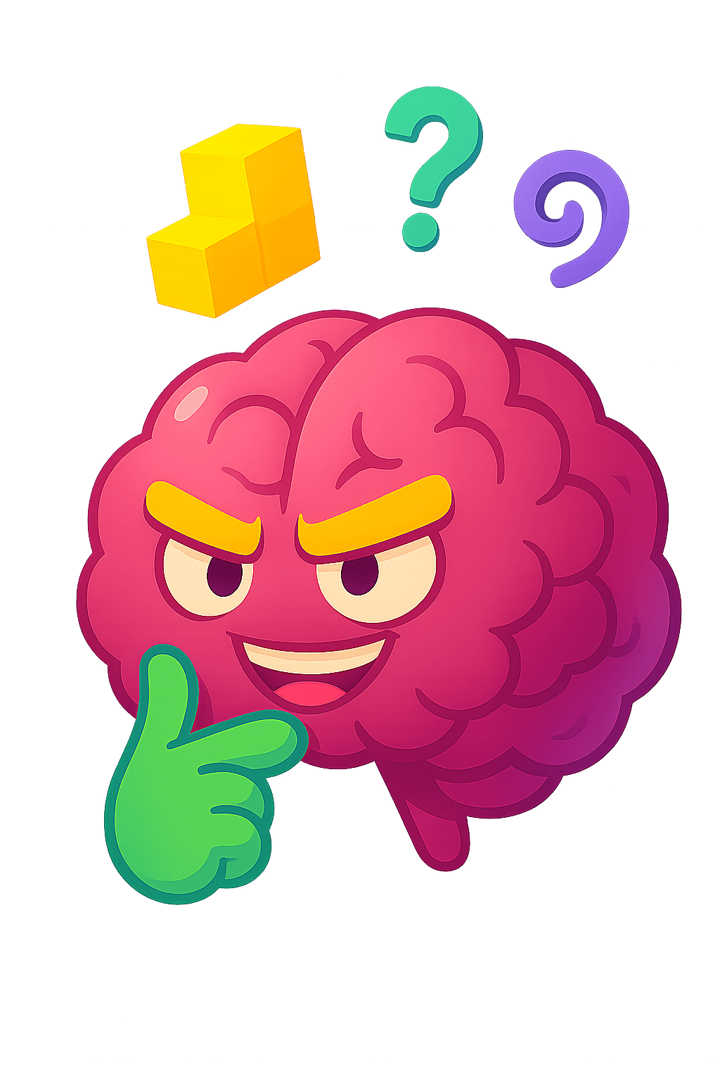 Illustration representing brain training for natural motion sickness relief